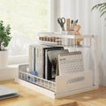 2-Tier Under Sink Organizer with Pull-Out Sliding Drawers