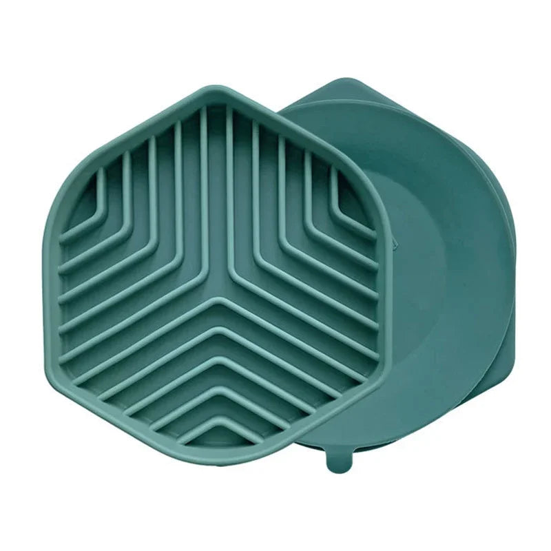 Silicone Slow Feeder Bowl for Dogs & Cats with Suction Base