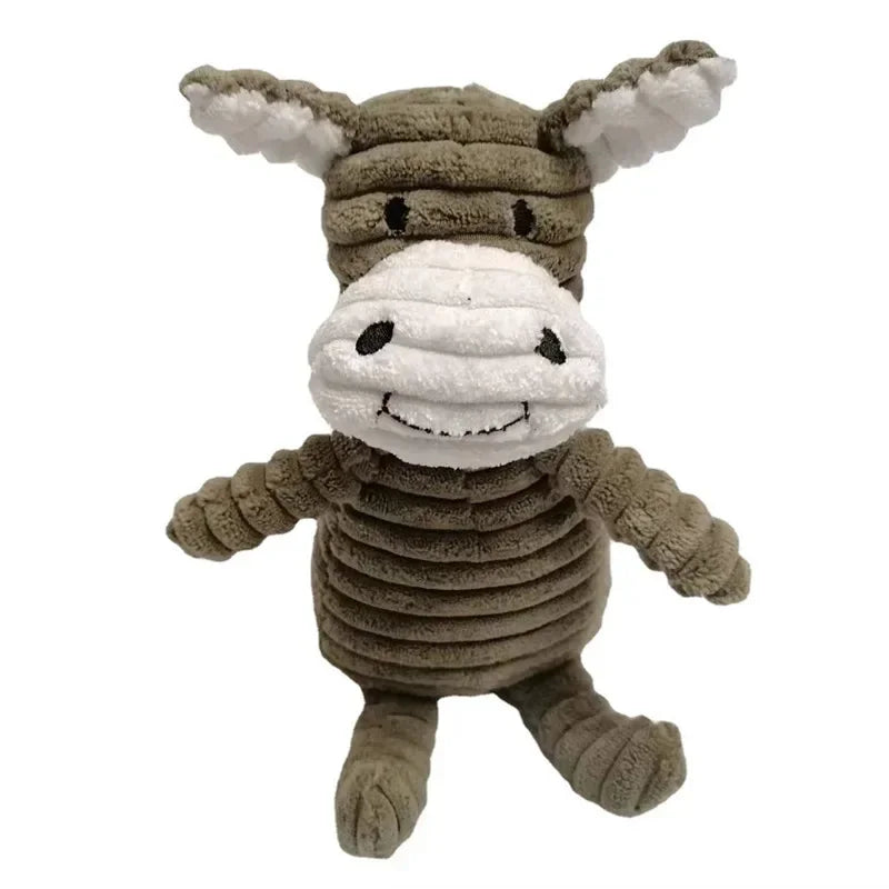 Plush Squeaky Dog Toy for Small & Large Dogs