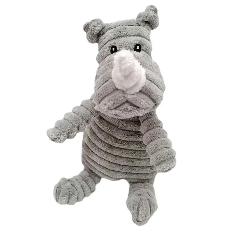 Plush Squeaky Dog Toy for Small & Large Dogs