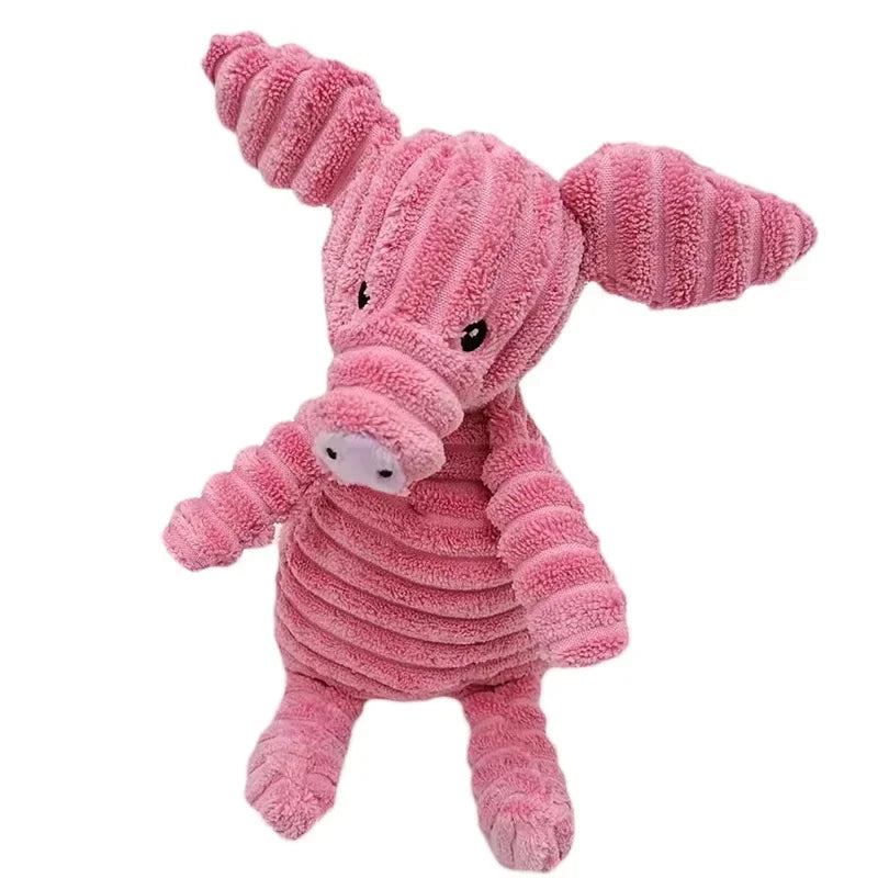 Plush Squeaky Dog Toy for Small & Large Dogs