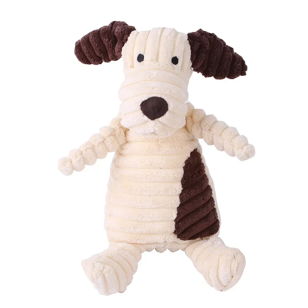Plush Squeaky Dog Toy for Small & Large Dogs