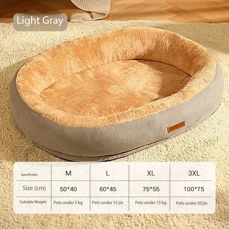 Washable Calming Pet Bed for Cats & Small Dogs