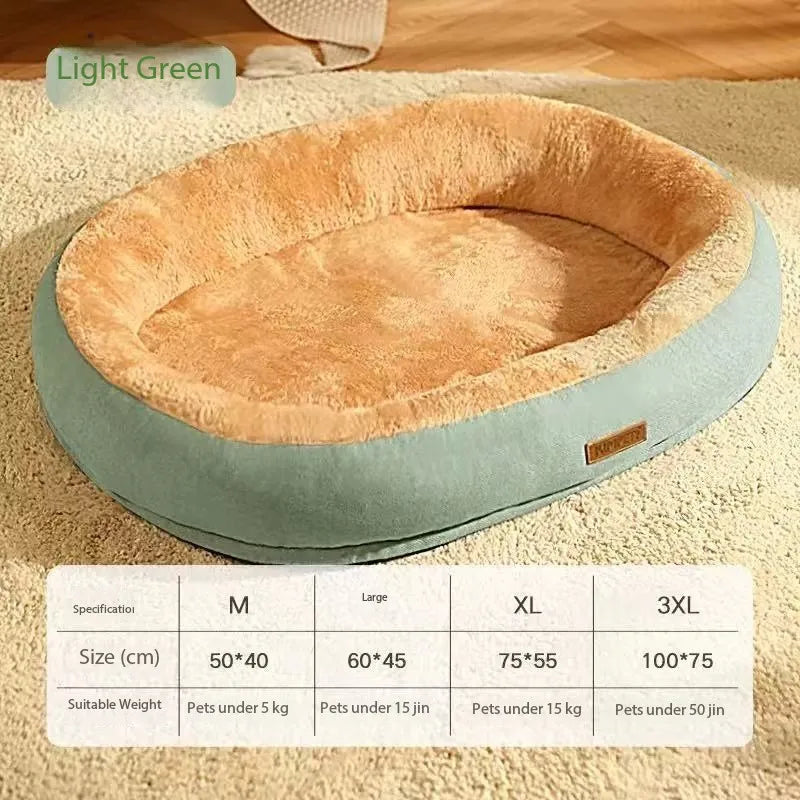 Washable Calming Pet Bed for Cats & Small Dogs