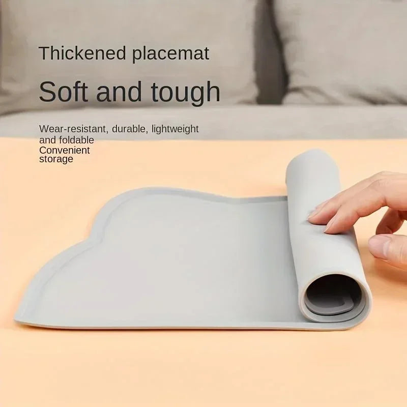 Non-Slip Silicone Pet Feeding Mat for Dogs & Cats