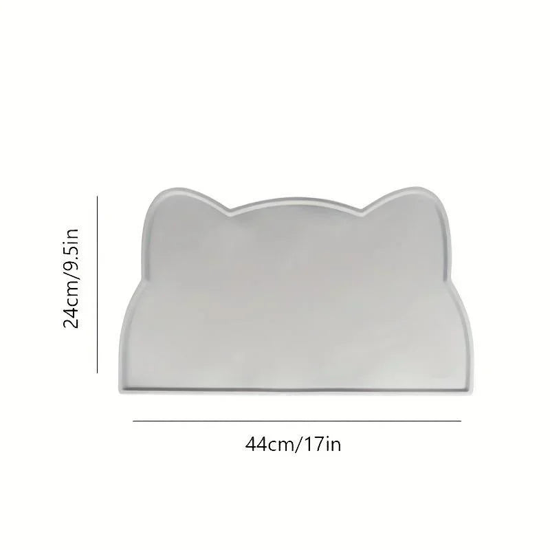 Non-Slip Silicone Pet Feeding Mat for Dogs & Cats