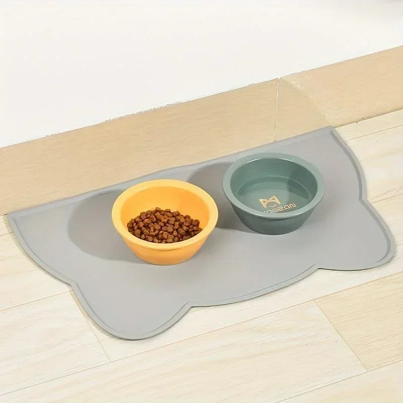 Non-Slip Silicone Pet Feeding Mat for Dogs & Cats