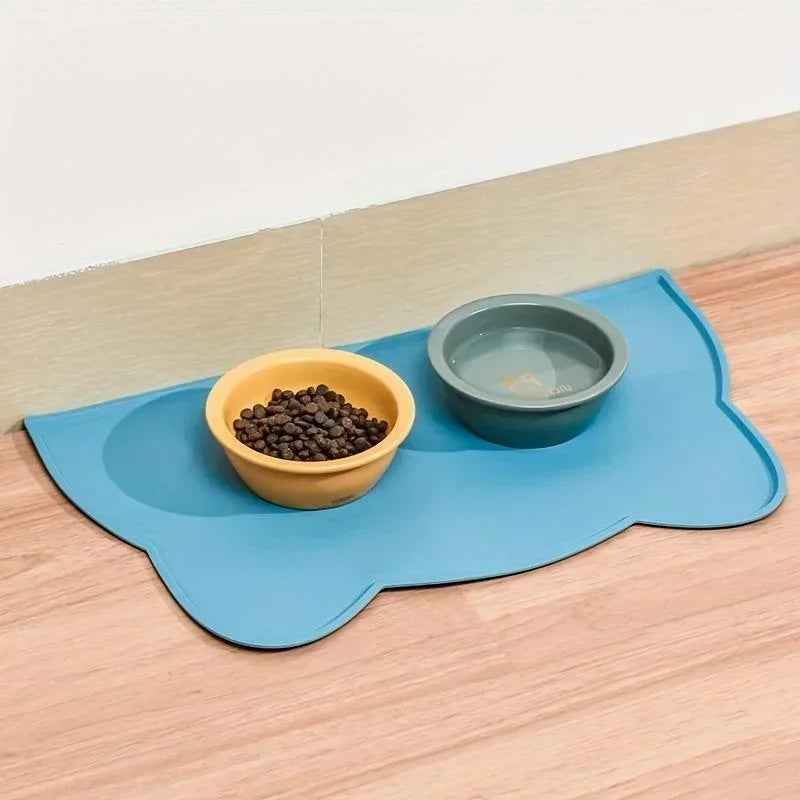 Non-Slip Silicone Pet Feeding Mat for Dogs & Cats